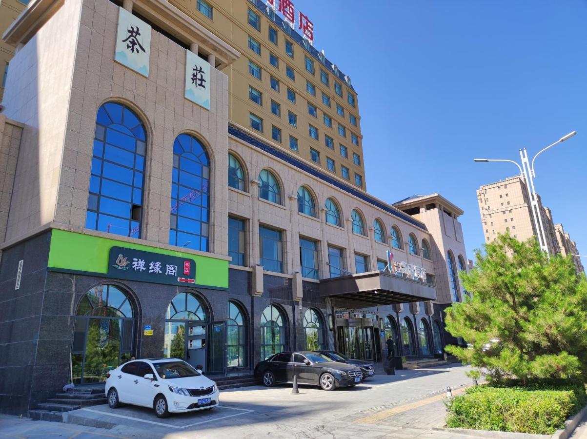 Zhangye Kai Rui Hotel Exteriör bild